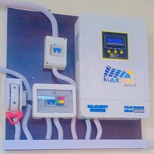 سولر انورٹر انسٹالیشن